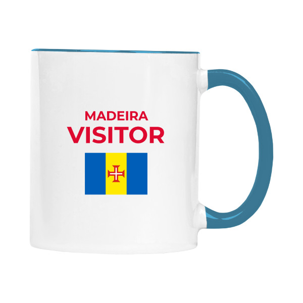 Cup colourful s potiskem Cup Madeira Visitor