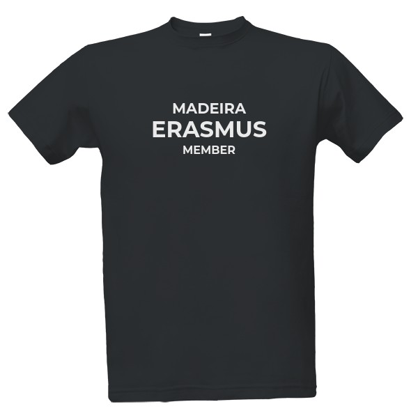 Tričko s potiskem Tričko Madeira ERASMUS Member