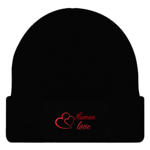 Čepice  s potiskem Kulíšek 1 HUMAN LOVE 